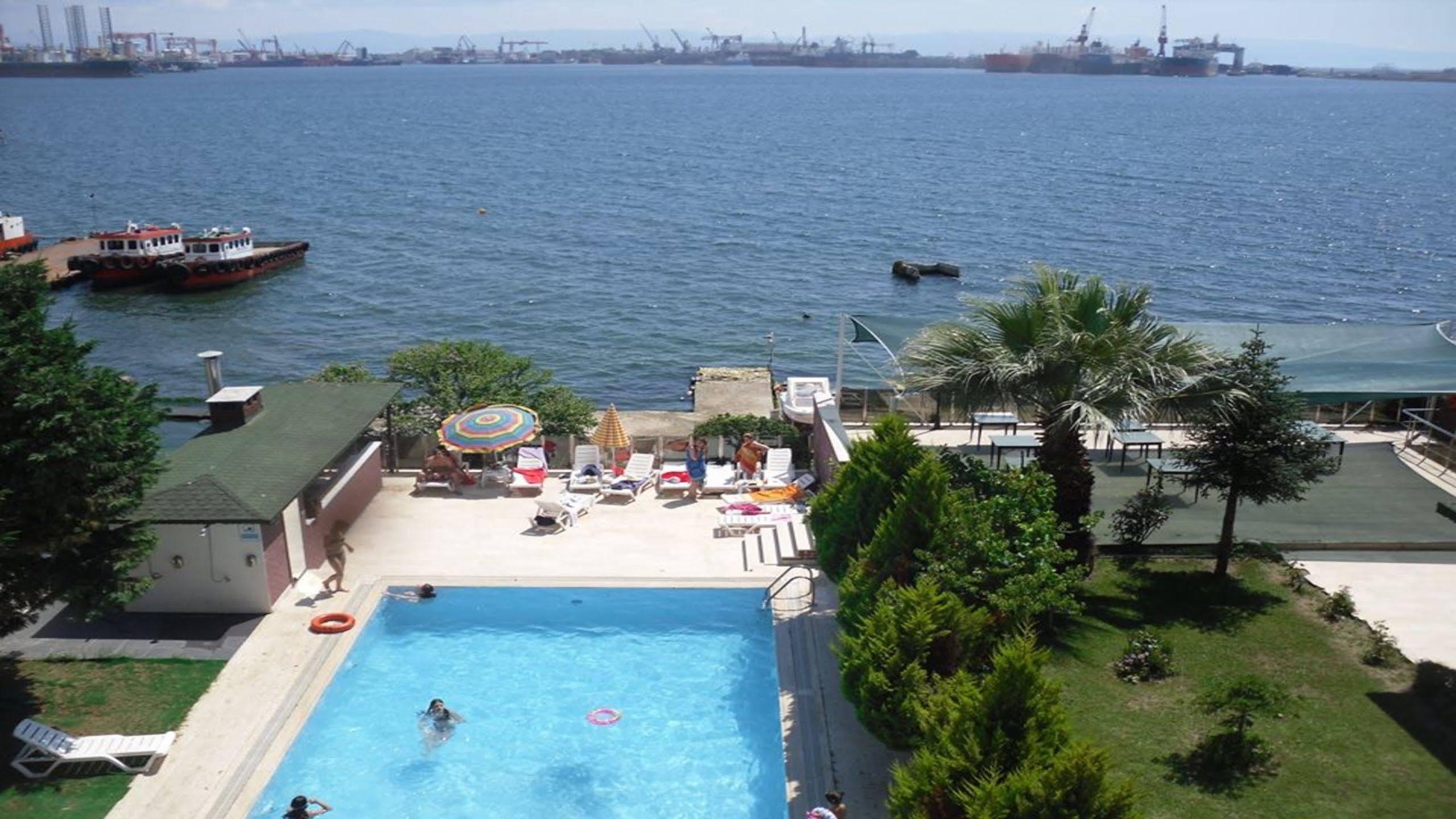 Blue Marine Hotel Sekerpinari ภายนอก รูปภาพ